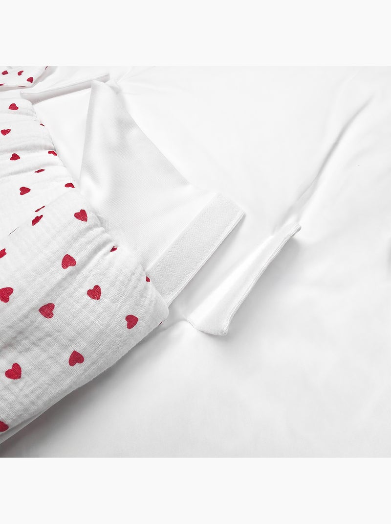Saco de dormir evolutivo para bebé de doble gasa | SEVIRA KIDS Rojo - Kiabi