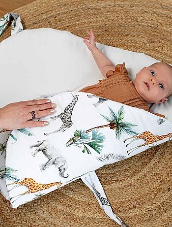 Saco de dormir evolutivo para envolver, safari | SEVIRA KIDS