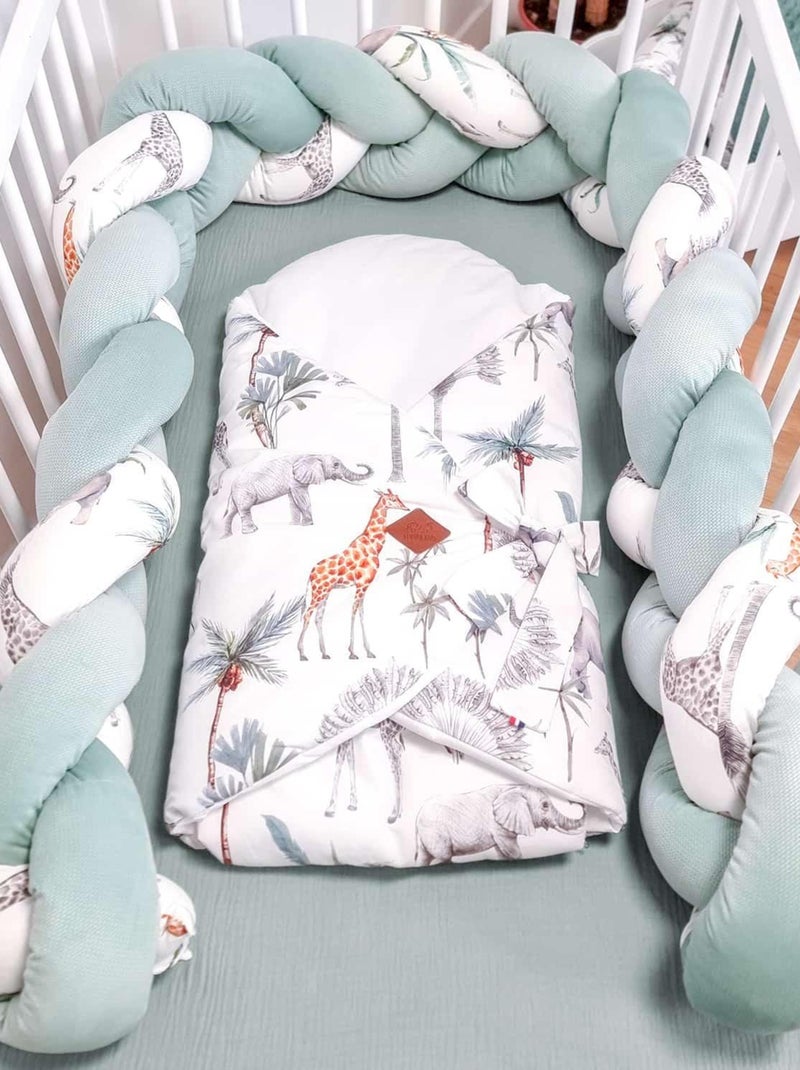 Saco de dormir evolutivo para envolver, safari | SEVIRA KIDS Multicolor - Kiabi
