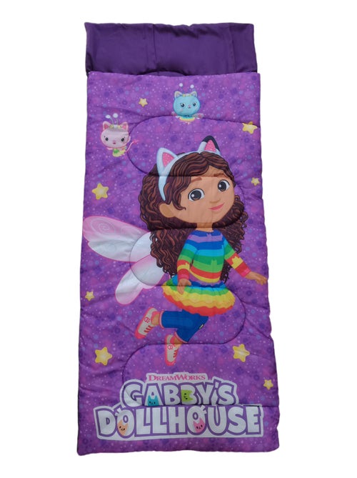 Saco de dormir infantil Gabby y La Casa Mágica, cama supletoria 165 x 70 cm - Kiabi