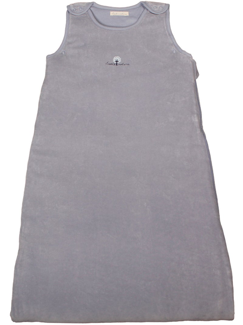 Saco de dormir invierno 18/36 meses ajustable algodón orgánico Azul - Kiabi