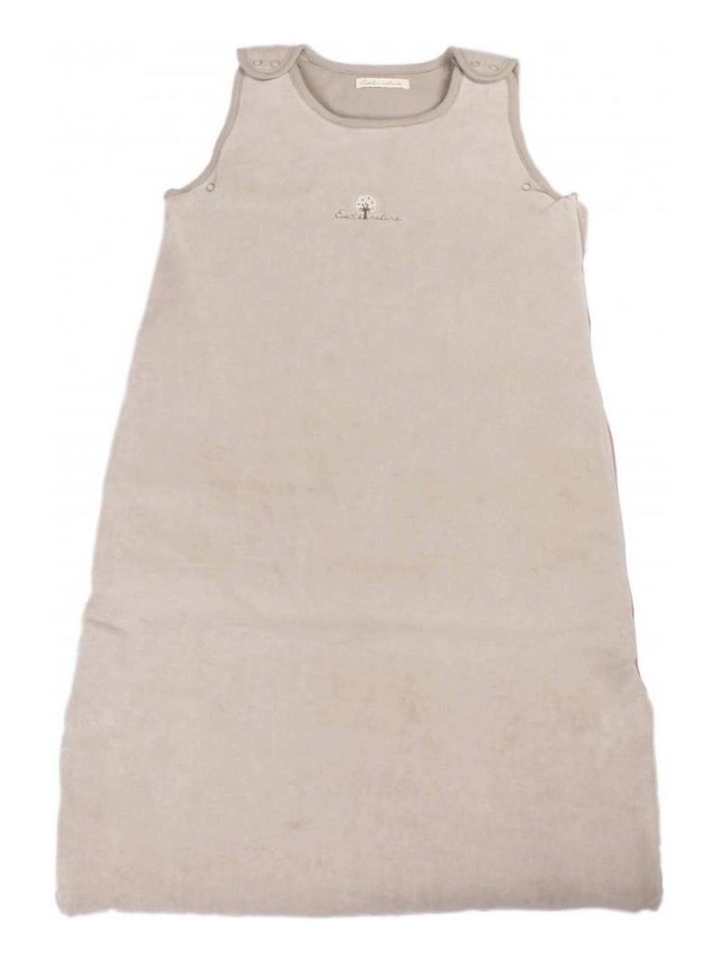 Saco de dormir invierno 18/36 meses ajustable algodón orgánico Beige - Kiabi