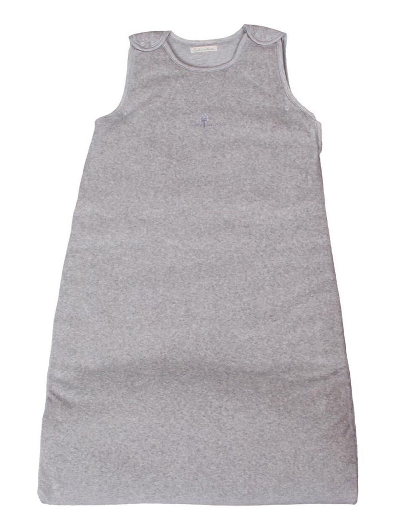 Saco de dormir invierno 18/36 meses ajustable algodón orgánico Gris - Kiabi