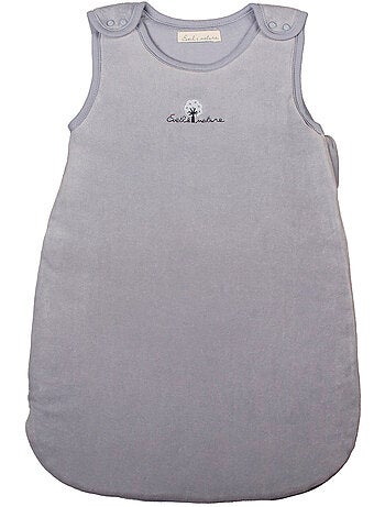 Saco de dormir invierno 55 cm 0/3 meses algodón orgánico