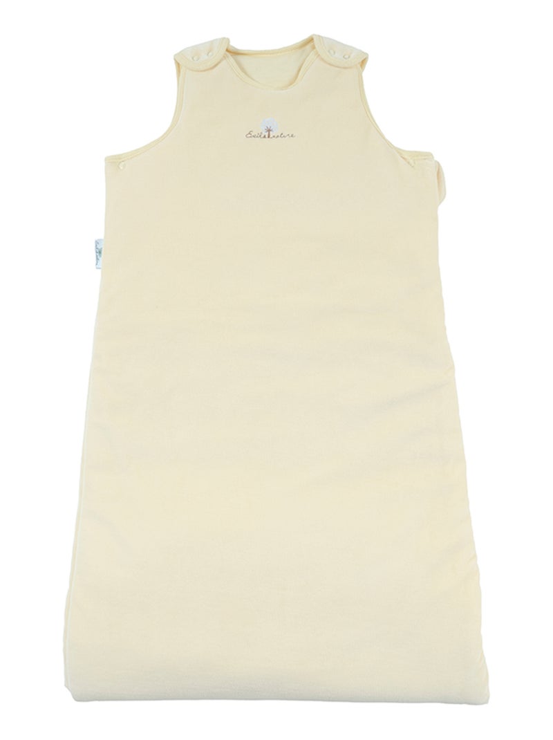 Saco de dormir invierno 6/18 meses ajustable algodón orgánico Amarillo - Kiabi