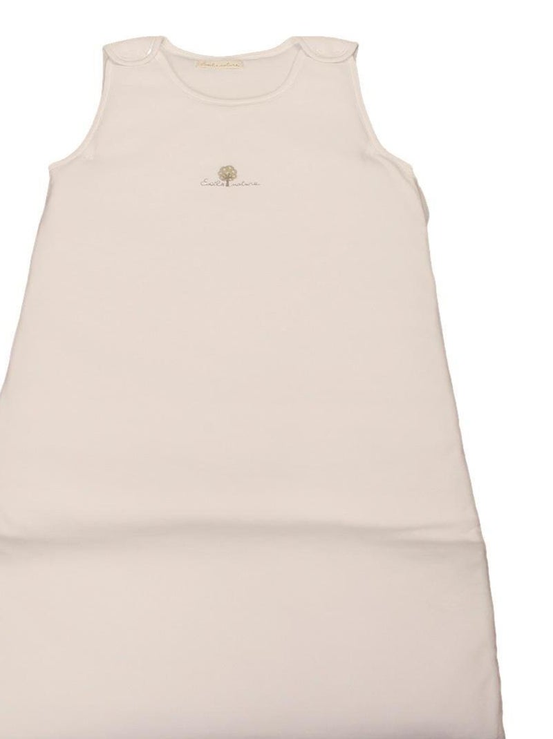 Saco de dormir invierno 6/18 meses ajustable algodón orgánico Crudo - Kiabi