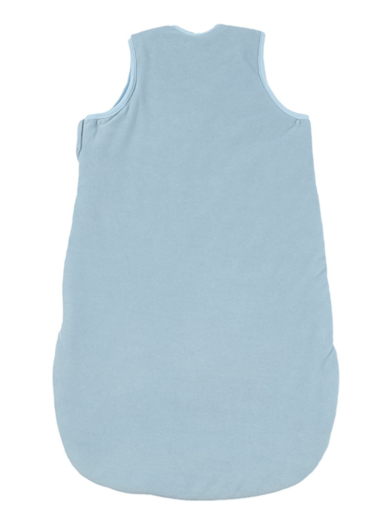 Saco de dormir invierno 70 cm 0/6 meses algodón orgánico Azul cielo - Kiabi