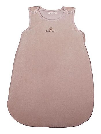 Saco de dormir invierno 70 cm 0/6 meses algodón orgánico