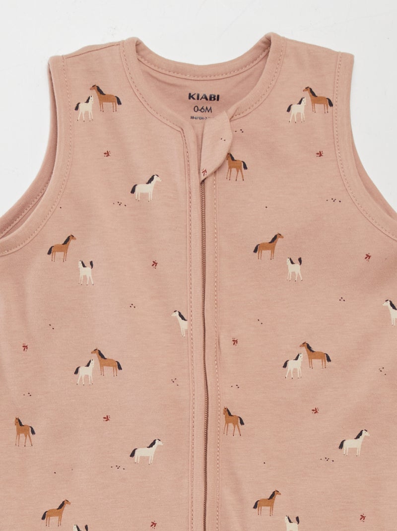 Saco de dormir ligero - TOG 0.5 ROSA - Kiabi