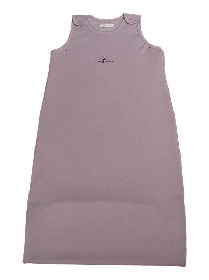 Saco de dormir ligero 18/36 meses TOG 1 Algodón orgánico Malva - Kiabi