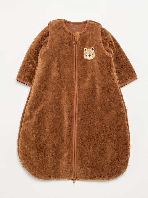 Saco de dormir para bebé con mangas extraíbles - Kiabi Saco de dormir para bebé con mangas extraíbles - Kiabi