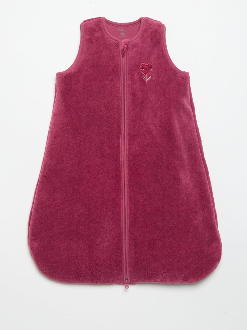 Saco de dormir para bebé con mangas extraíbles Rosa - Kiabi