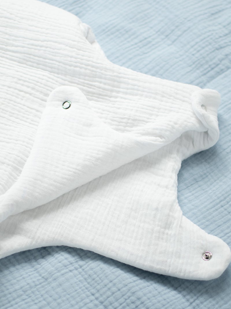 Saco de dormir para bebé en gasa de algodón tog 2 | SEVIRA KIDS Blanco - Kiabi