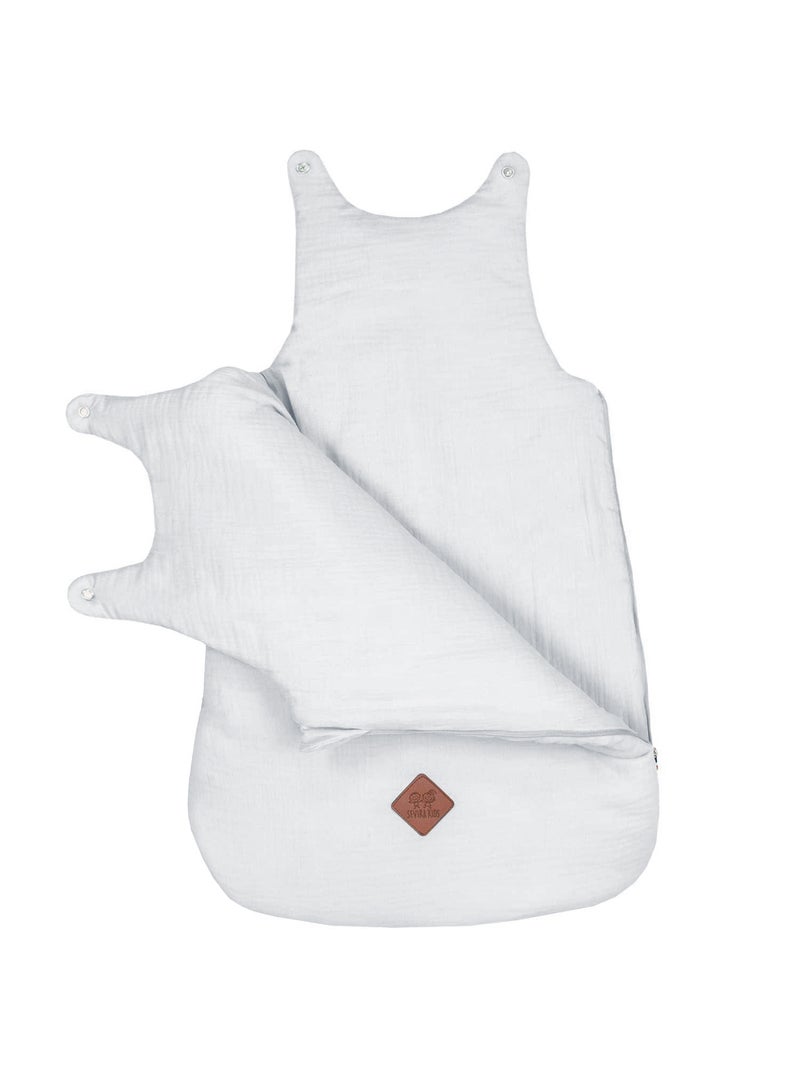 Saco de dormir para bebé en gasa de algodón tog 2 | SEVIRA KIDS Gris - Kiabi