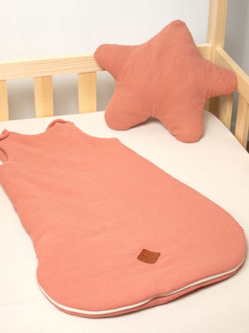 Saco de dormir para bebé en gasa de algodón tog 2 | SEVIRA KIDS Marrón - Kiabi