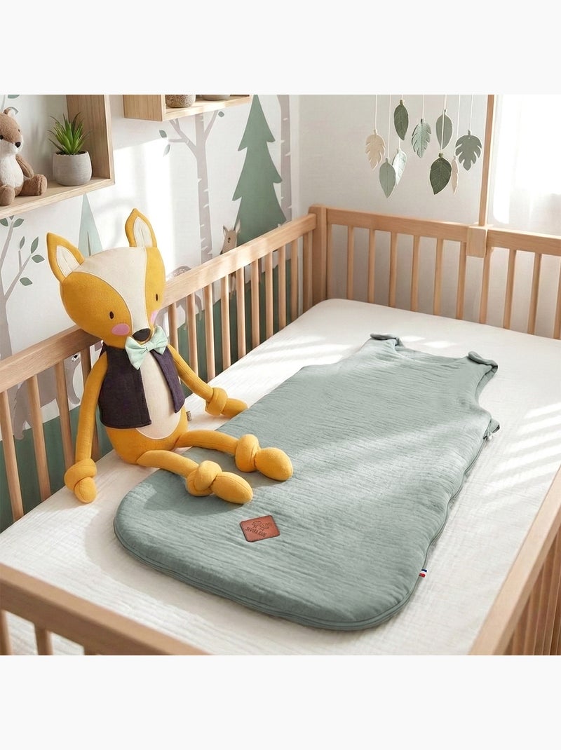 Saco de dormir para bebé en gasa de algodón tog 2 | SEVIRA KIDS Verde agua - Kiabi