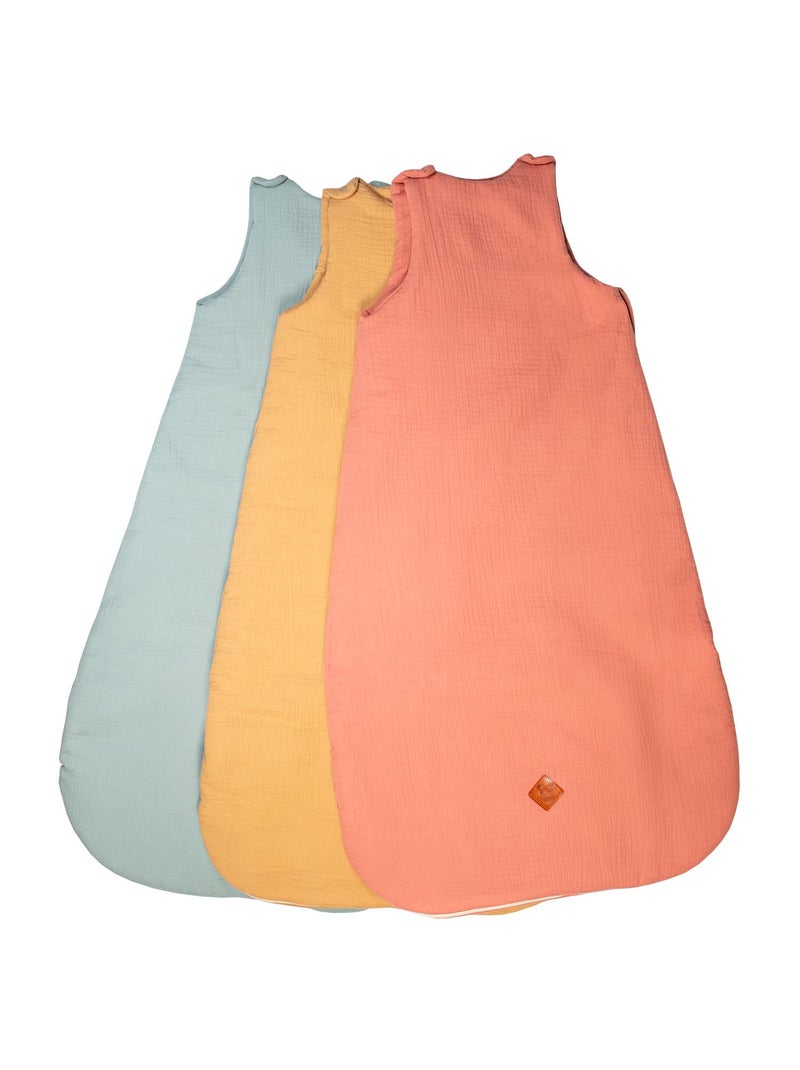 Saco de dormir para bebé en gasa de algodón tog 2 | SEVIRA KIDS Verde agua - Kiabi