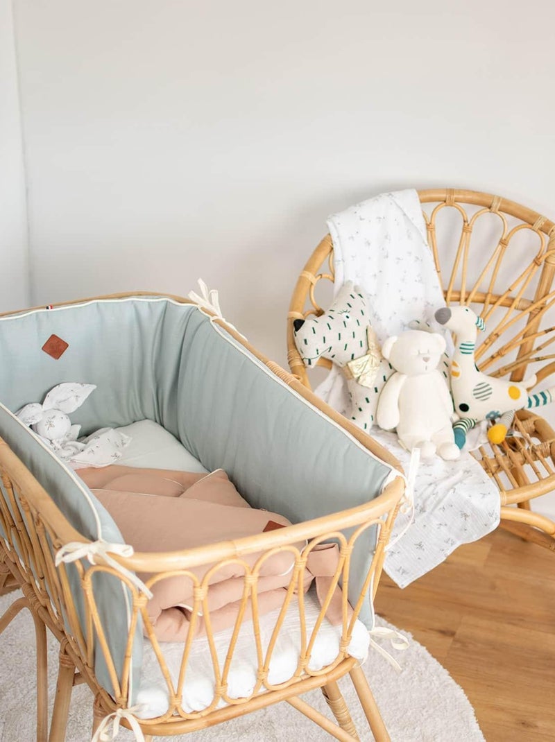 Saco de dormir para envolver en lino lavado | SEVIRA KIDS Naranja claro - Kiabi