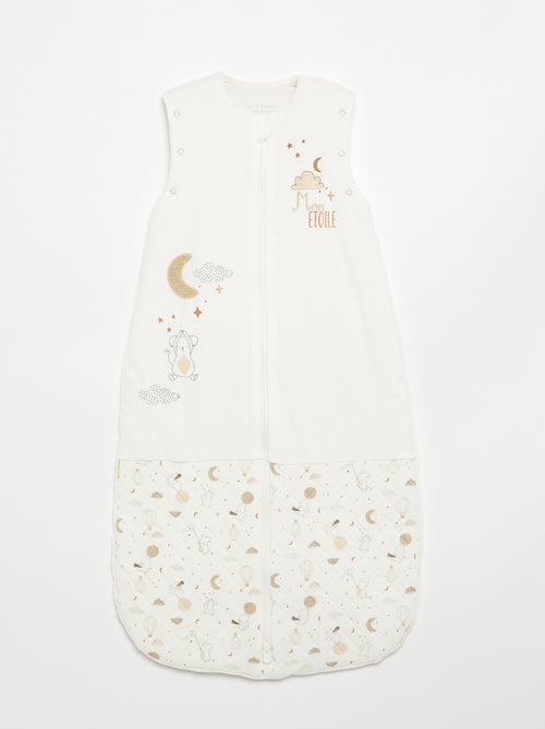 Saco de dormir 'Petit Béguin' con mangas extraíbles - Kiabi