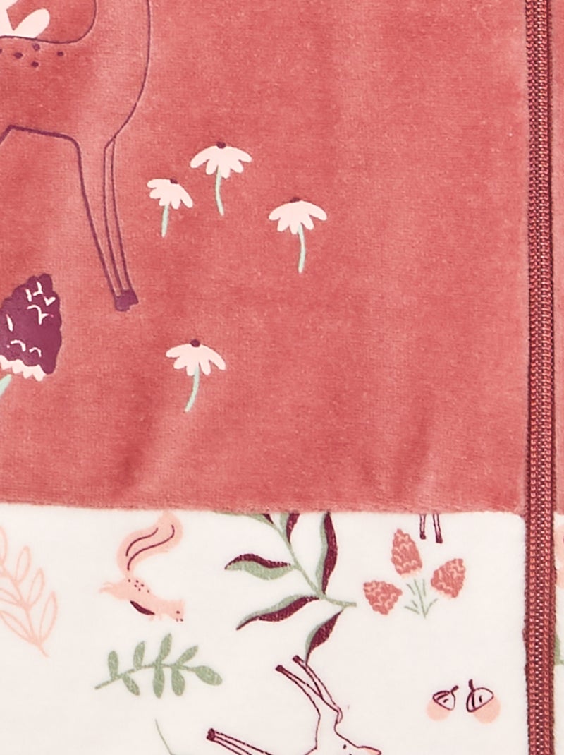 Saco de dormir 'Petit Béguin' con mangas extraíbles Rosa - Kiabi