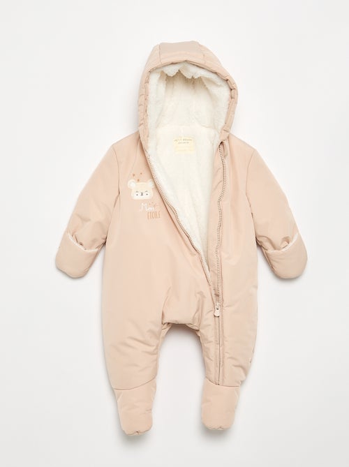 Saco de dormir \'Petit Béguin\' con pies, guantes y capucha - Kiabi Saco de dormir \'Petit Béguin\' con pies, guantes y capucha - Kiabi