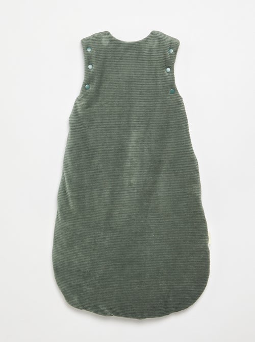 Saco de dormir 'Petit Béguin' de terciopelo con mangas extraíbles - Kiabi Saco de dormir 'Petit Béguin' de terciopelo con mangas extraíbles - Kiabi