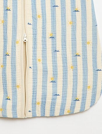 Saco de dormir sin mangas animado en gasa de algodón TOG 1