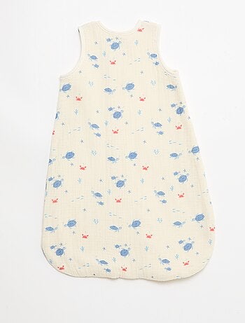 Saco de dormir sin mangas animado en gasa de algodón TOG 1