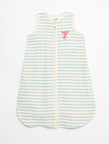 Saco de dormir sin mangas animado en gasa de algodón TOG 1