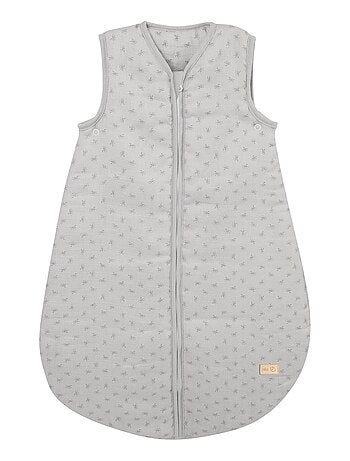 Saco de dormir sin mangas en algodón orgánico 'Roba lil planet'