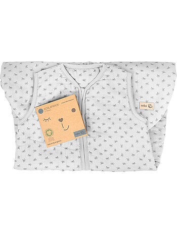 Saco de dormir sin mangas en algodón orgánico 'Roba lil planet'