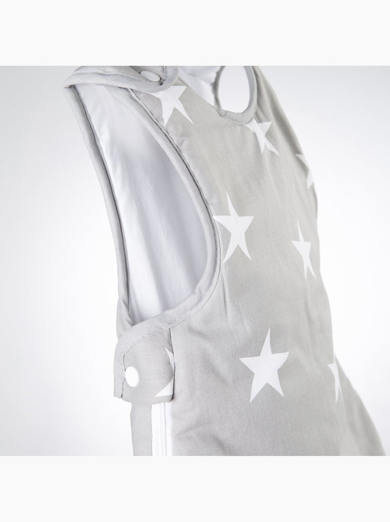 Saco de dormir sin mangas en algodón TOG 2 'Roba little stars' Gris medio - Kiabi