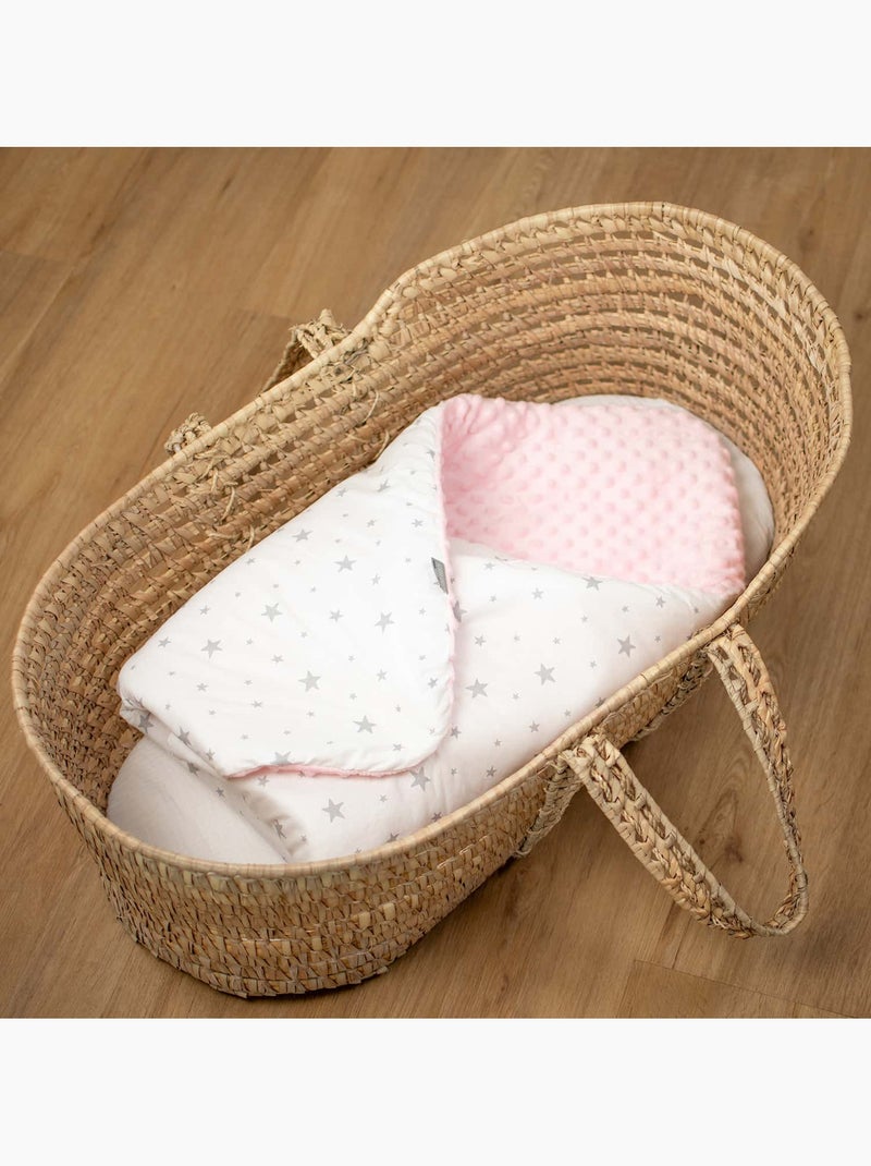 Saco envolvente para bebé en algodón | SEVIRA KIDS Rosa - Kiabi