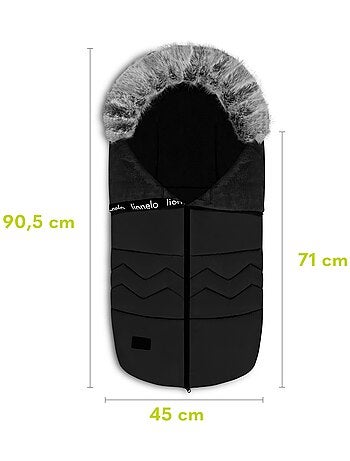 Saco para cochecito LIONELO Frode - Universal - Piel extraíble - Impermeable