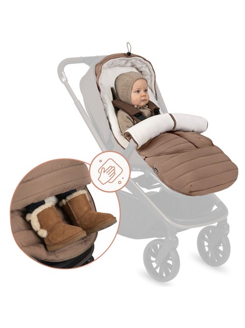 Saco para cochecito LIONELO Oli - Universal - Impermeable - +5 a -20 °C - Filtro UV - Kiabi