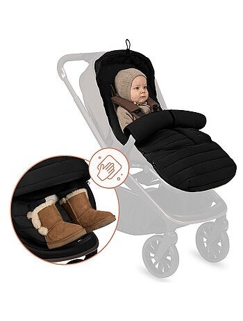 Saco para cochecito LIONELO Oli - Universal - Impermeable - +5 a -20 °C - Filtro UV
