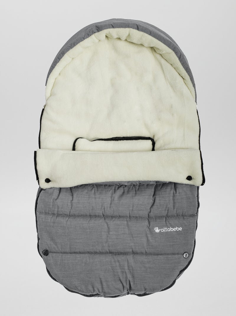 Saco para silla de coche de bebé GRIS - Kiabi