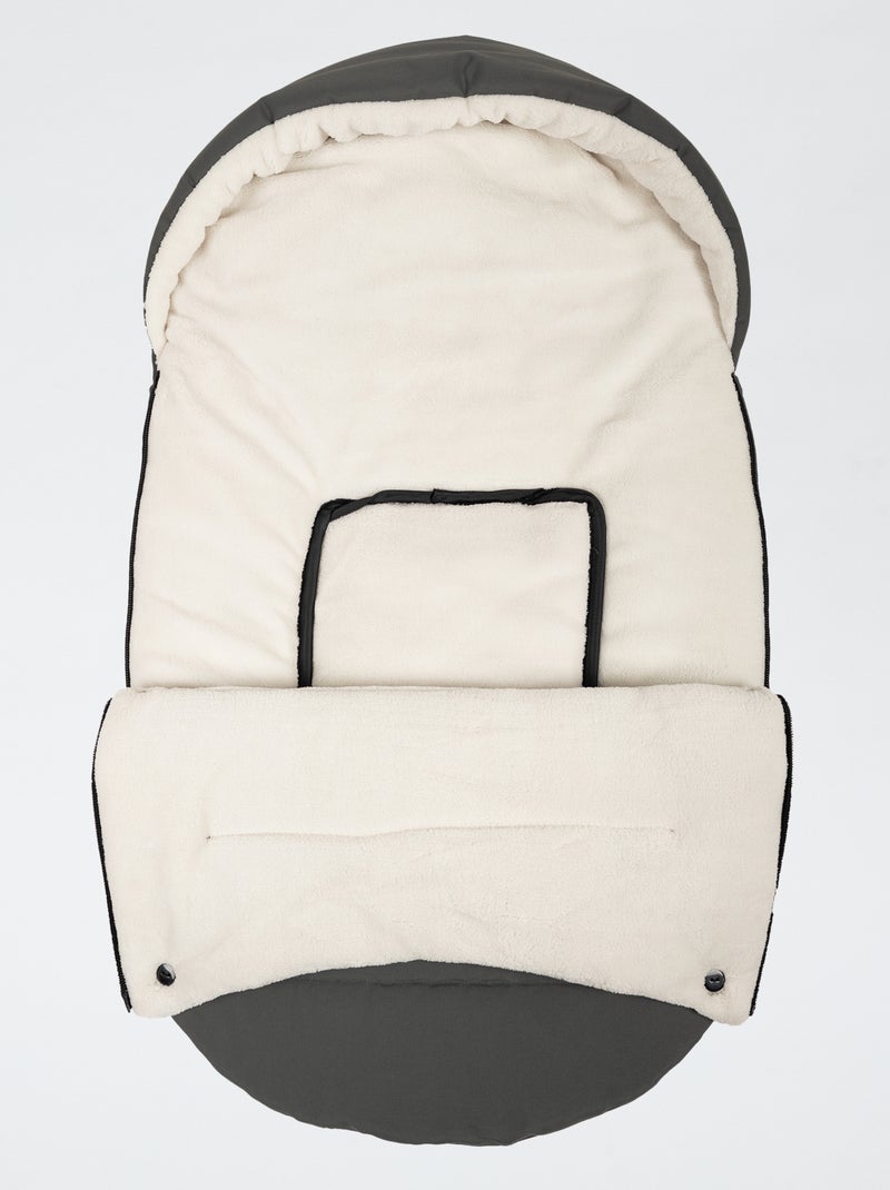 Saco para silla portabebés Gris - Kiabi