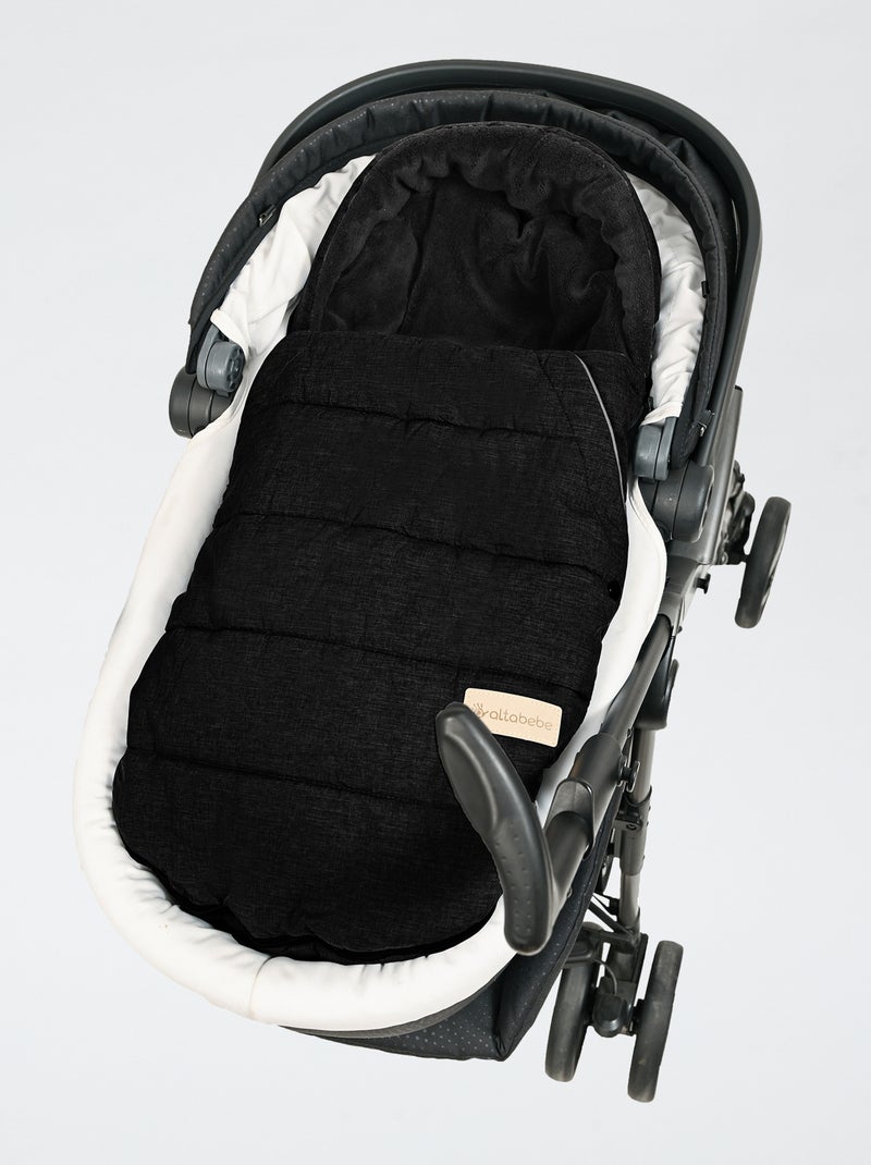 Saco para silla portabebés Negro - Kiabi