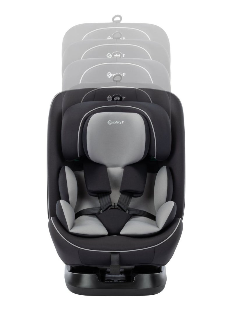 SAFETY 1ST silla de coche evolutiva Alena Gris negro - Kiabi