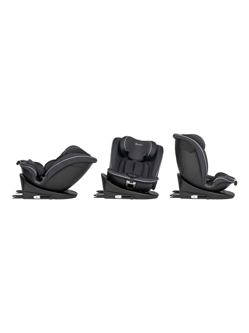 Safety 1st silla de coche evolutiva giratoria desde el nacimiento Saturn 360 i-Size Negro Negro - Kiabi