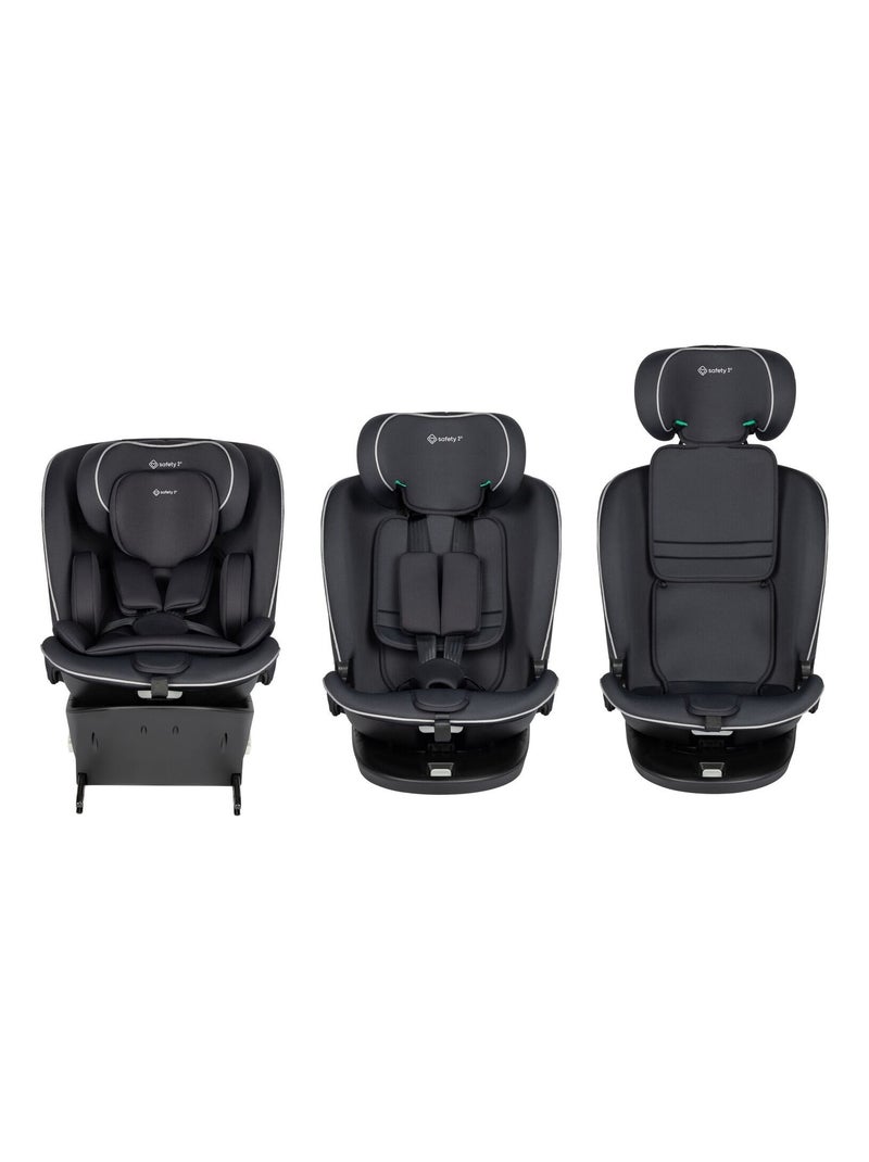 Safety 1st silla de coche evolutiva giratoria desde el nacimiento Saturn 360 i-Size Negro Negro - Kiabi