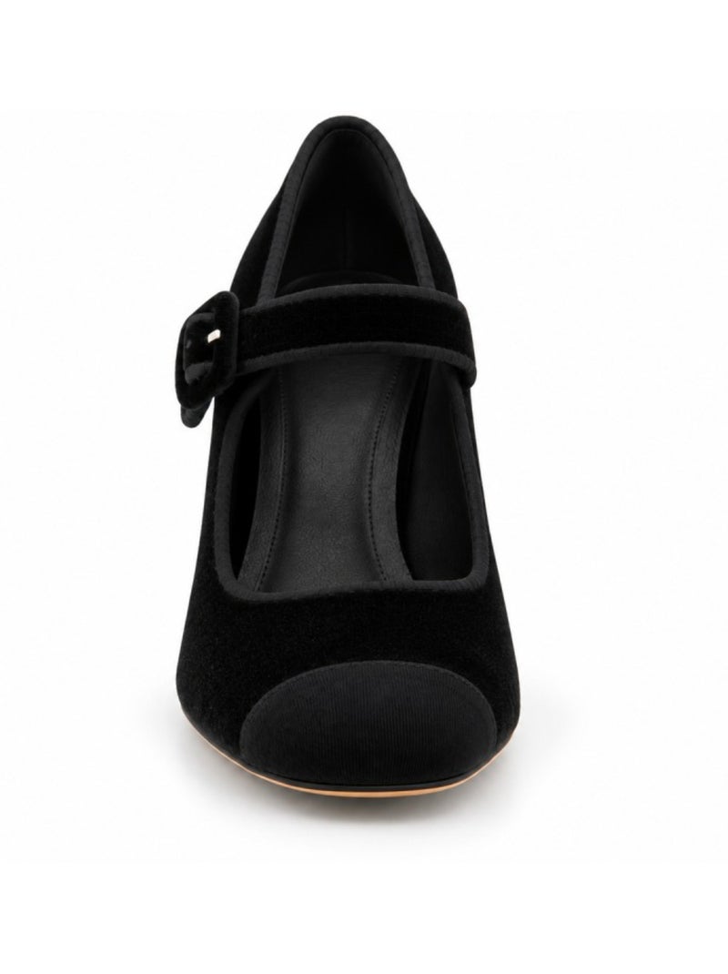 Salon casual terciopelo montevita Negro - Kiabi