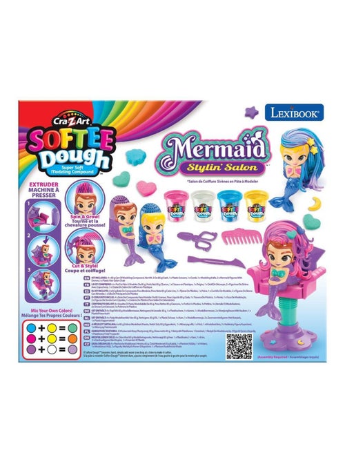 Salón de peluquería Softee Dough Sparkling Mermaid - Kiabi