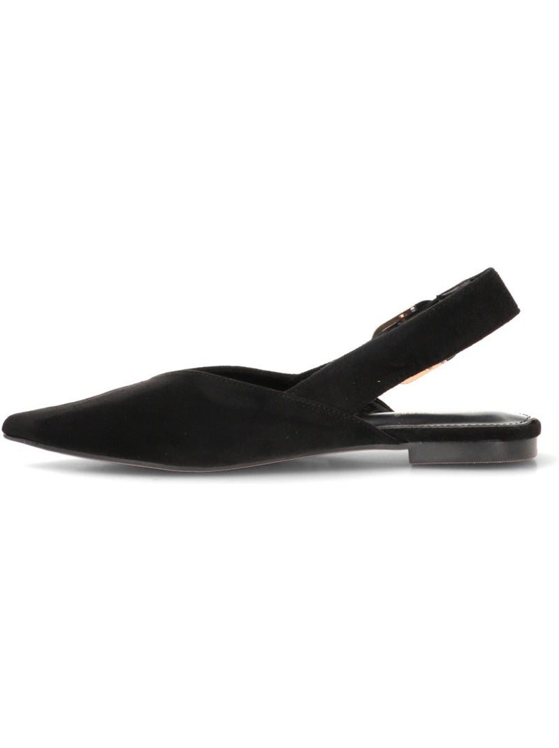 Salon diario mujer suela plana - ideal shoes Negro - Kiabi