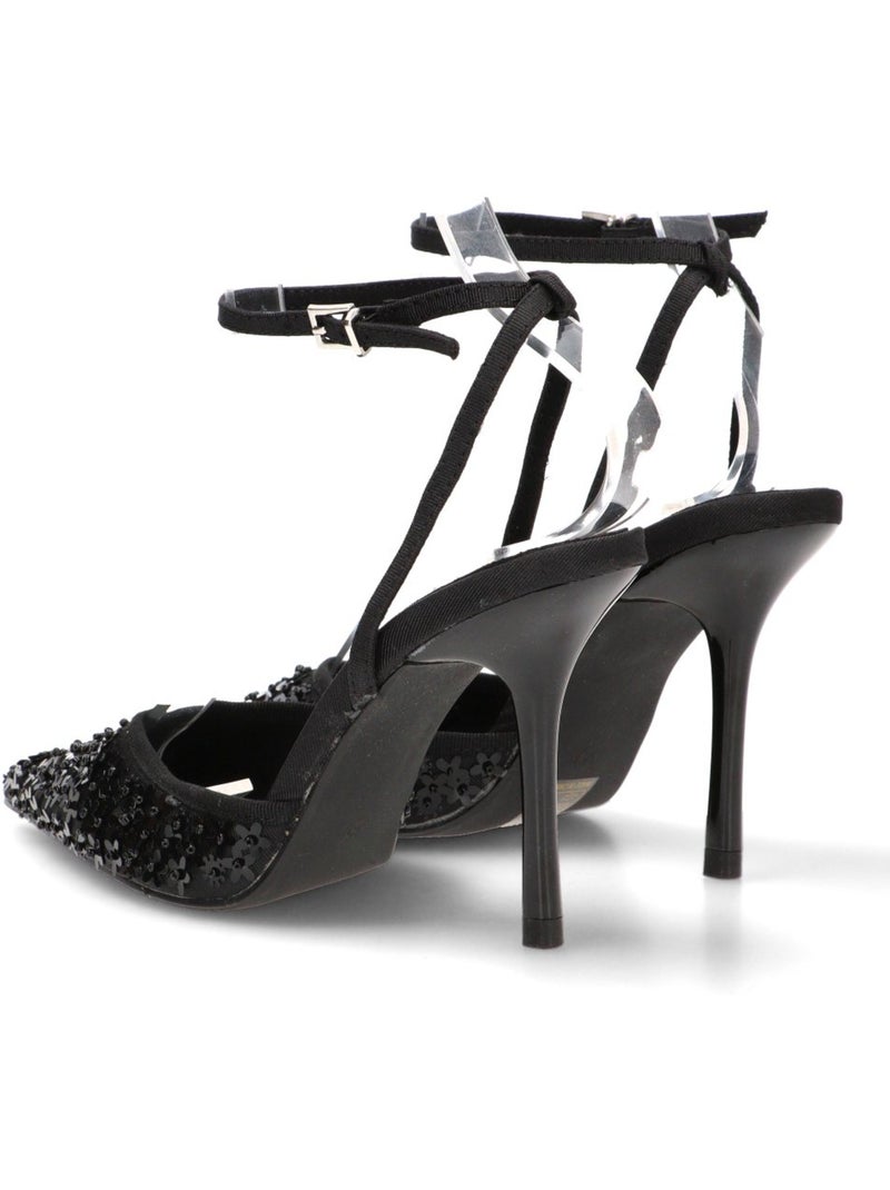 Salon Vestir Mujer Tacón Alto - Corina Negro - Kiabi