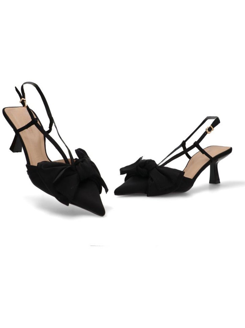 Salon Vestir Mujer Tacón Medio - Buonarotti Negro - Kiabi