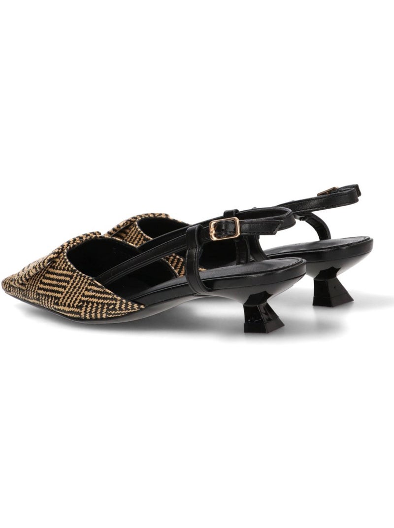 Salon Vestir Mujer Tacón Medio - Buonarotti Negro - Kiabi