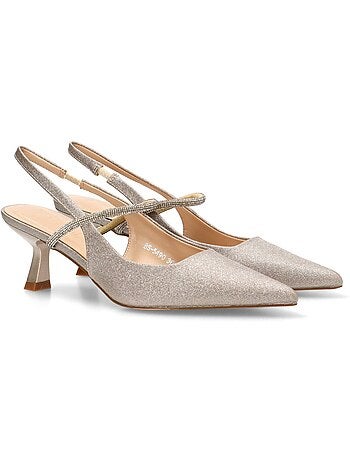 Salon Vestir Mujer Tacón Medio - Buonarotti