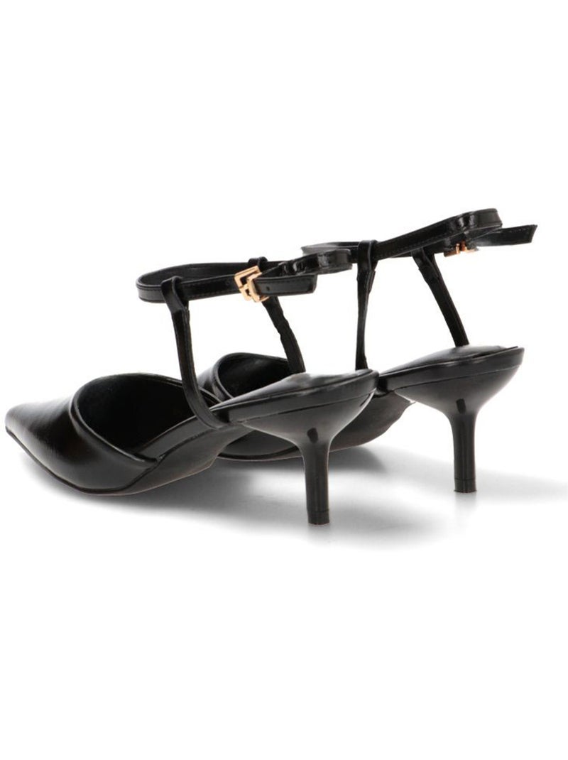 Salon Vestir Mujer Tacón Medio - Luna Collection Negro - Kiabi